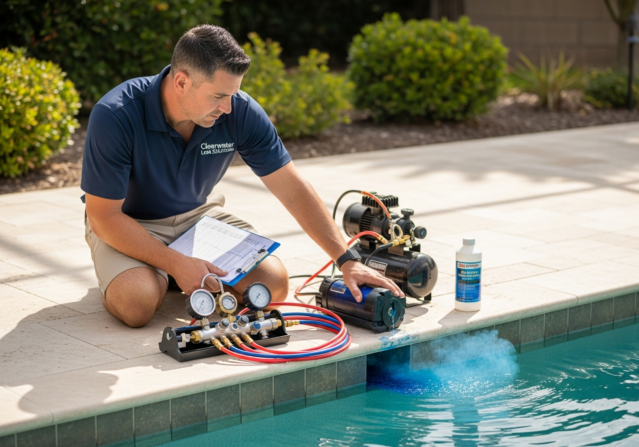 Pool Repair Near Me | Fast Pool Leak Repair & Pool Heater Repair